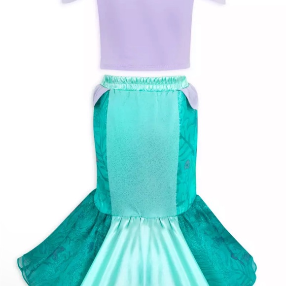 Ariel Disney store original costume size 5/6 - Picture 7 of 11